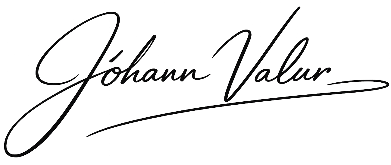 Jóhann Valur Signature